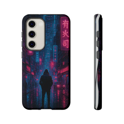 Futuristic vaporwave neon cyberpunk phone case