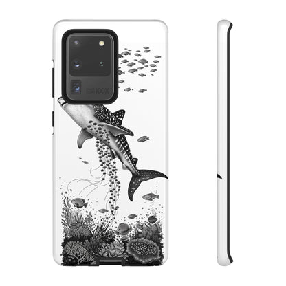 Whale Shark, Turtle, Manta Ray Phone Case