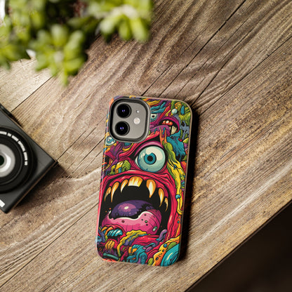 Psychedelic Dive: Monsters in the Mind & Mysteries Under the Bed | iPhone Tough Case