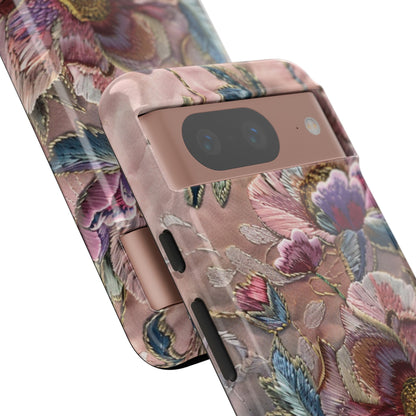 Coquette Embroidery Aesthetic Floral iPhone 14 Case