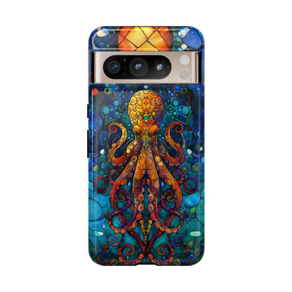 Octopus Stained Glass Undersea Magic Phone Case