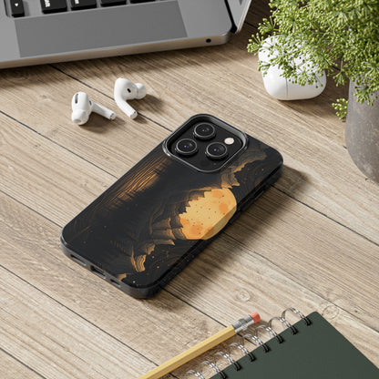 Moon design phone case