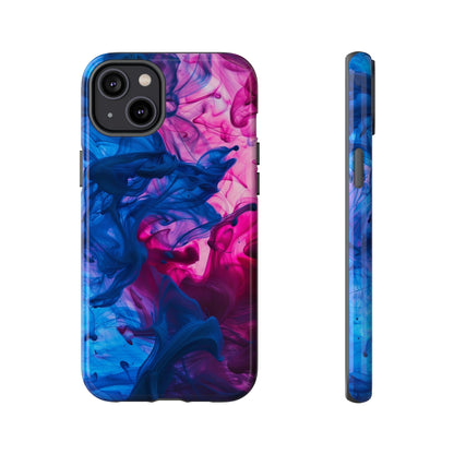 Magenta and Blue Color Explosion Phone Case