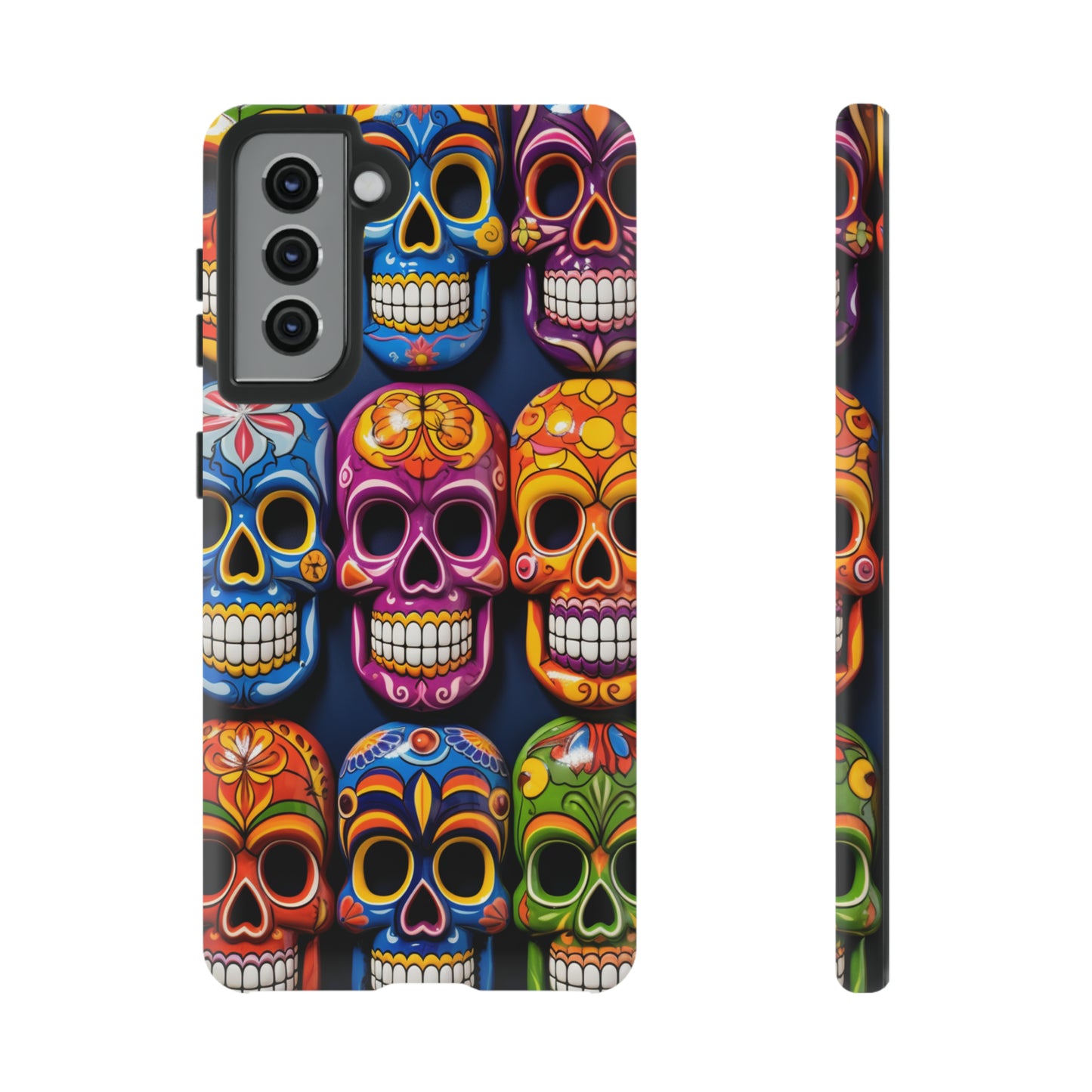 Day of the Dead Mexican Talavera Tile