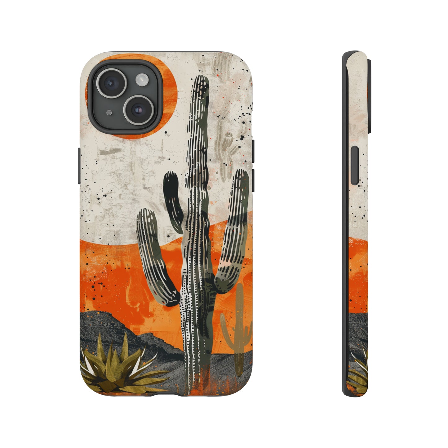 Desert Cactus Western iPhone Case