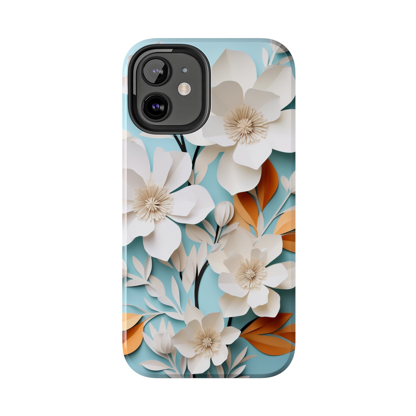 Paper Floral iPhone Case | Delicate Elegance and Nature-Inspired Beauty