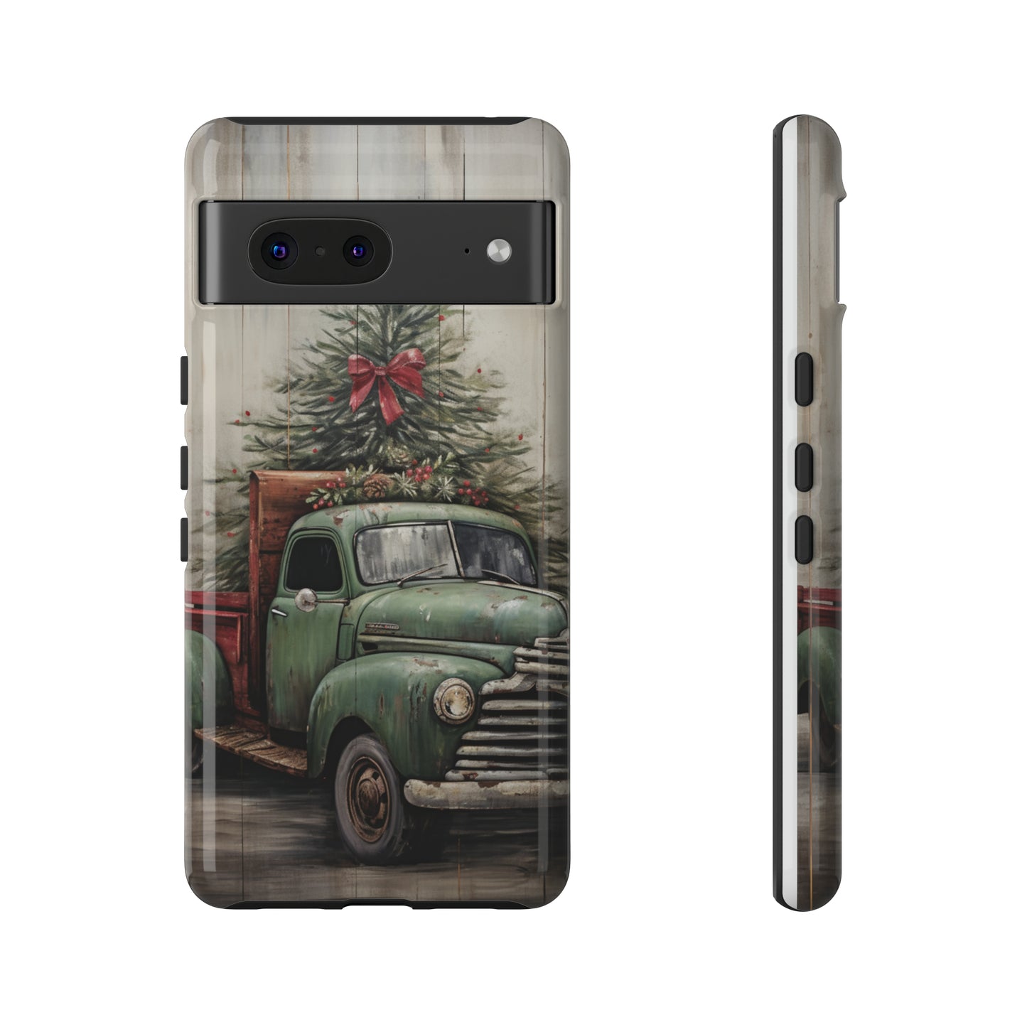 Christmas Pickup Truck Phone Case for iPhone