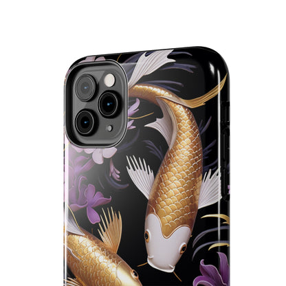 Graceful Flow: Koi Fish Inspired | Japanese Art Masterpiece iPhone Case