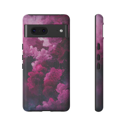 Magenta and Blue Color Explosion Phone Case