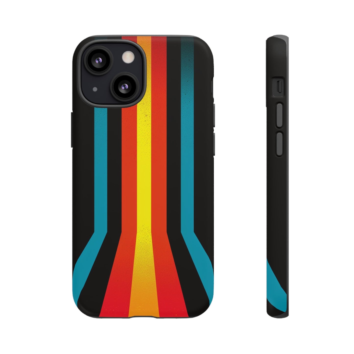 Retro Lines 1980s Flashback Phone Case