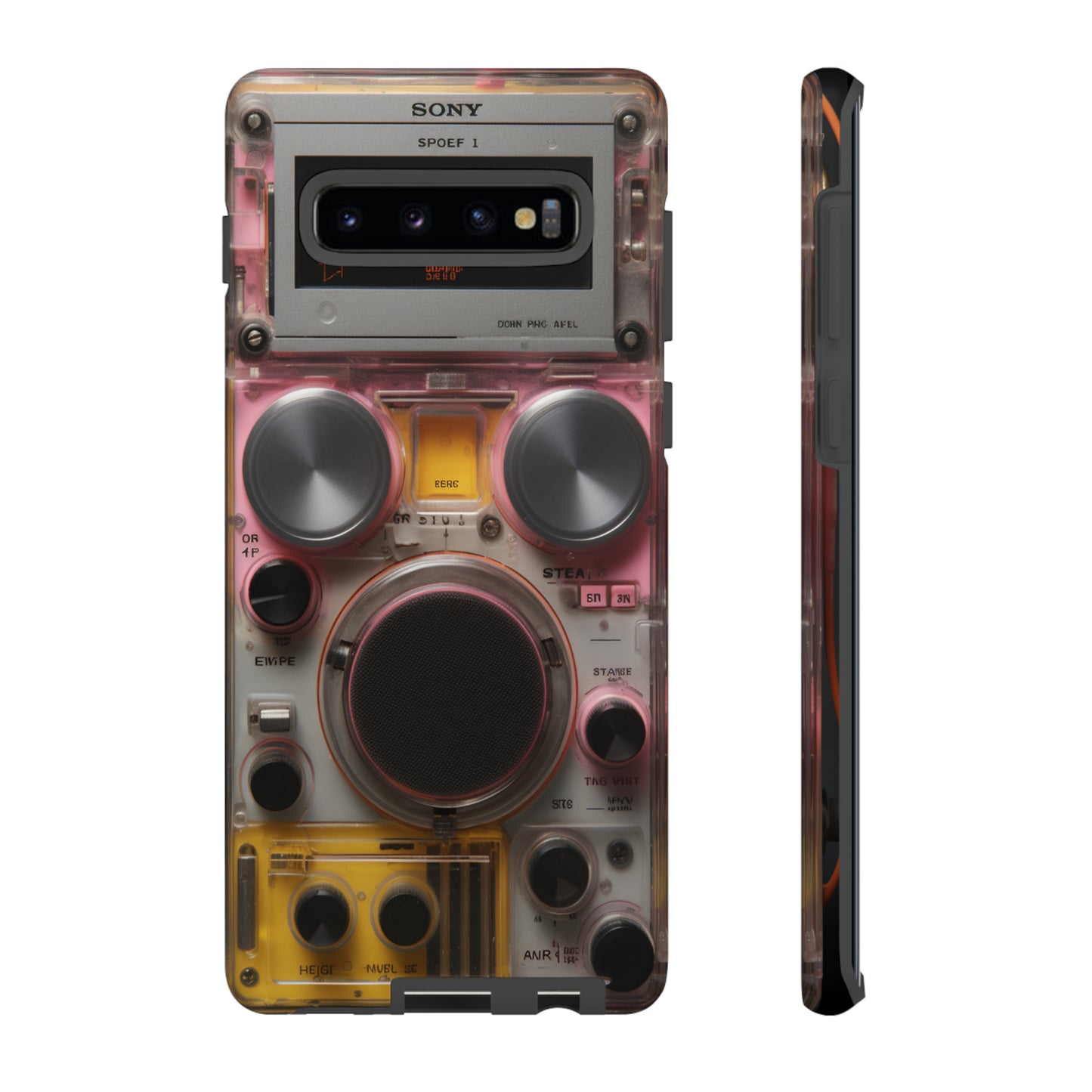 Futuristic Edgy Design Phone Case