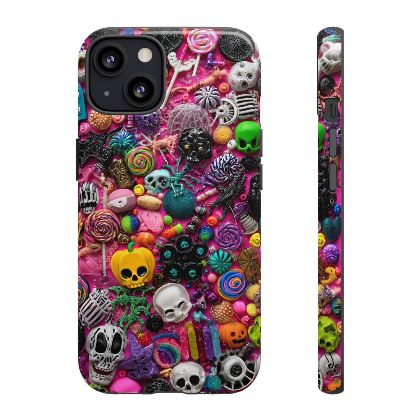 Spooky Phone Case, Candy Gothic Alt Punk Junk