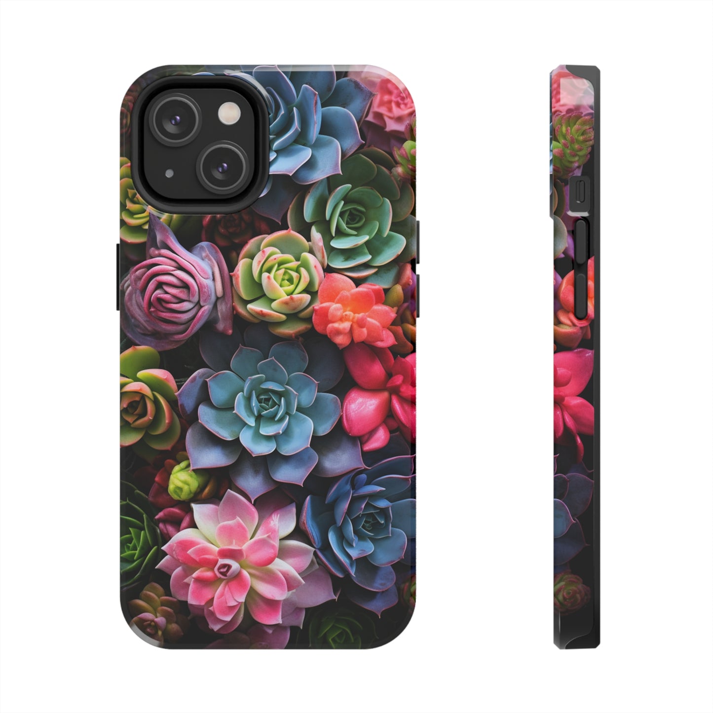 Succulent Desert Cactus Floral iPhone Case