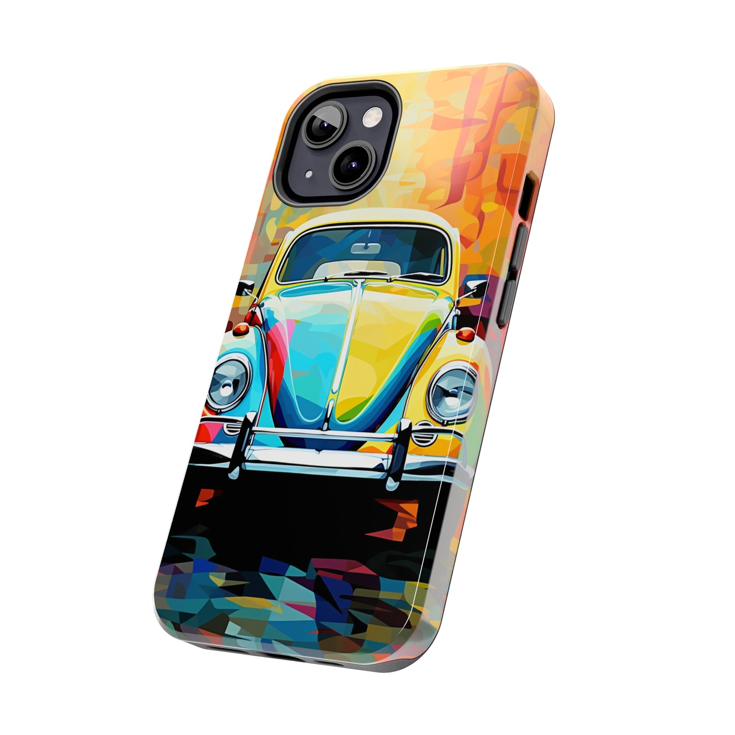 VW Bug Phone Case Retro iPhone Tough Case – Volkswagen beetle iPhone case