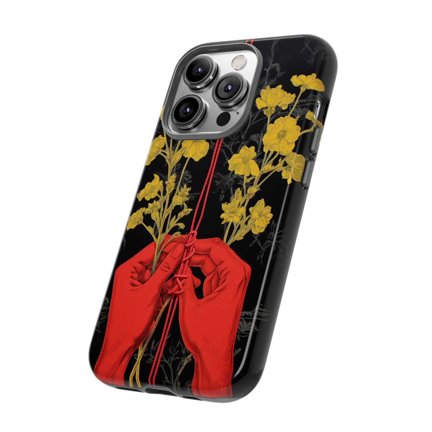 We Are All Connected Floral Phone Case