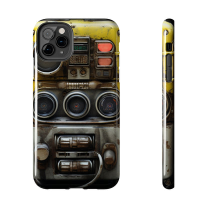 Cyberpunk Fallout Communicator iPhone Case