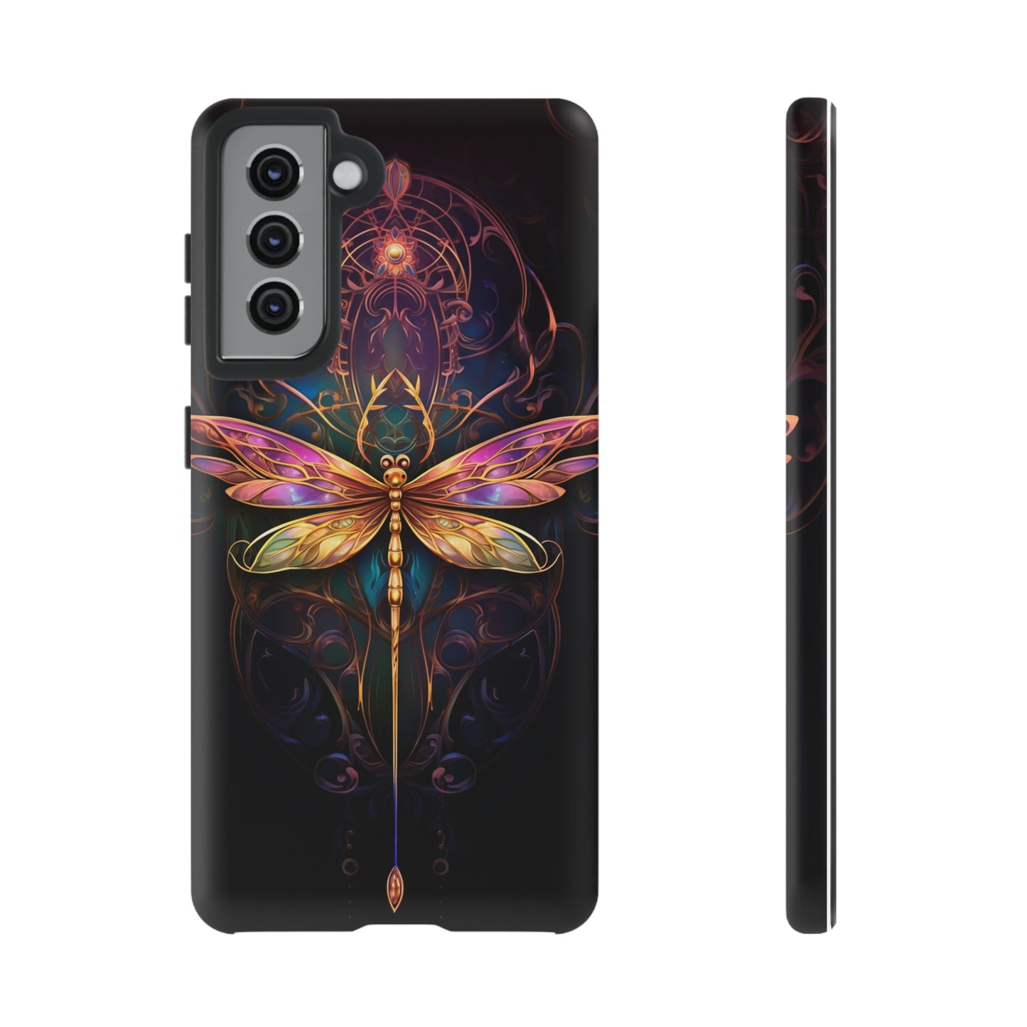 Art Nouveau Dragonfly - A Timeless Symbol of Elegance for Google Pixel, iPhone, and Samsung Cases