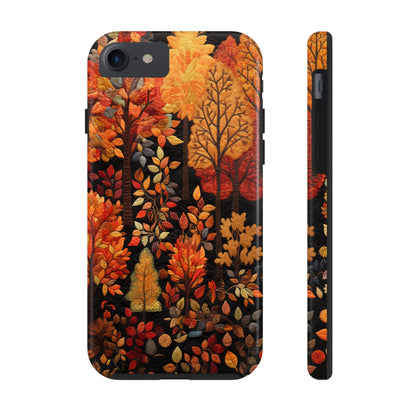 Forest Embroidered Style Phone Case