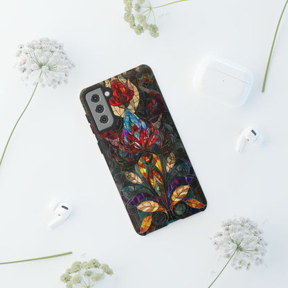 Art Deco Stained Glass floral Phone Case