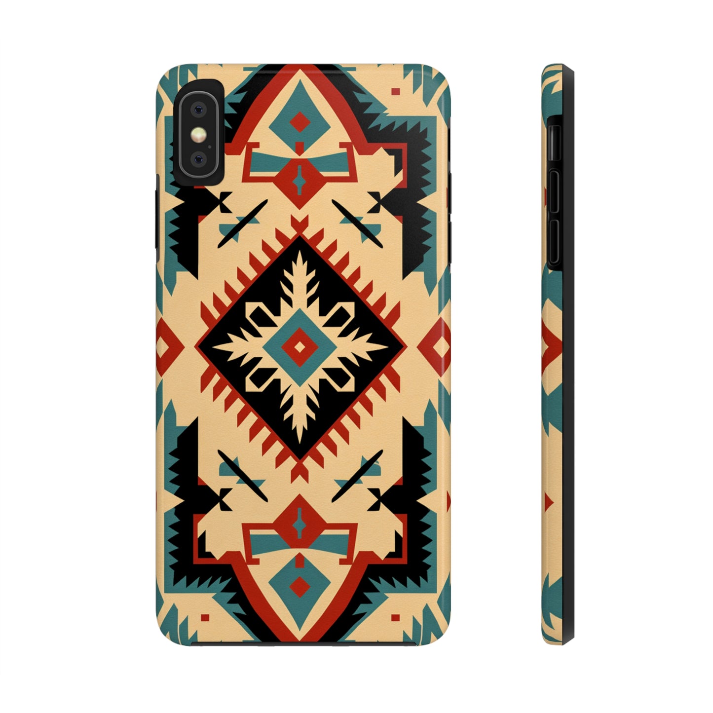 Native American Santa Fe Style Abstract iPhone Case