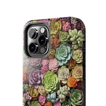 Charm of Succulent Desert Cactus Nature-Inspired iPhone Case