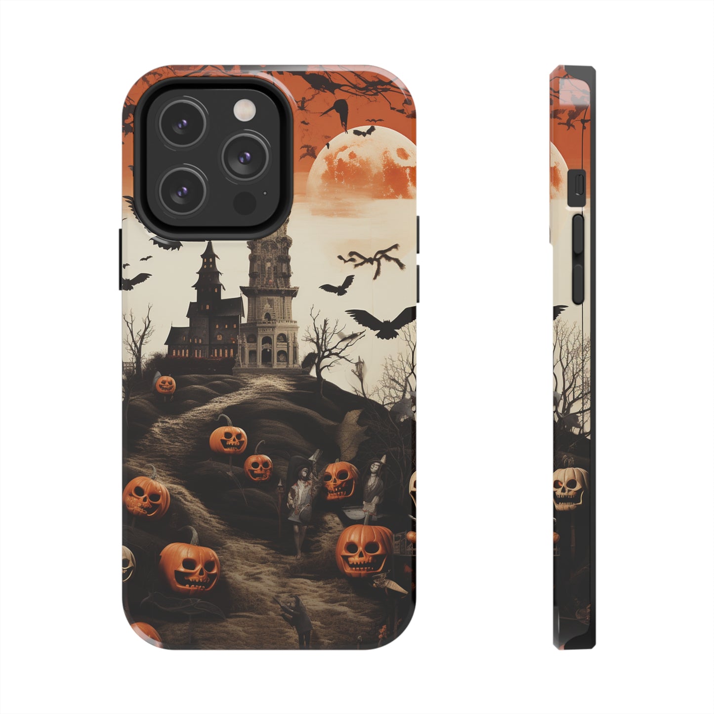 Creepy Halloween iPhone Case | Embrace Spooky Style and Haunting Ambiance