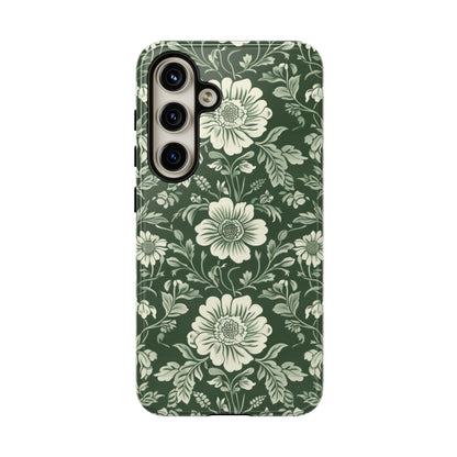 Floral Sage Green Wildflower Phone Case