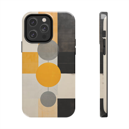 Atomic Era Meets Modern: Mid-Century Art Atomic Design Tough Case for iPhone