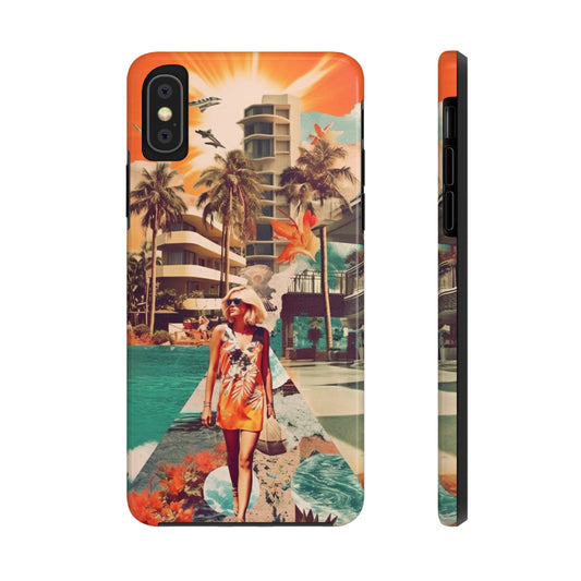 A Day at the Beach iPhone Case
