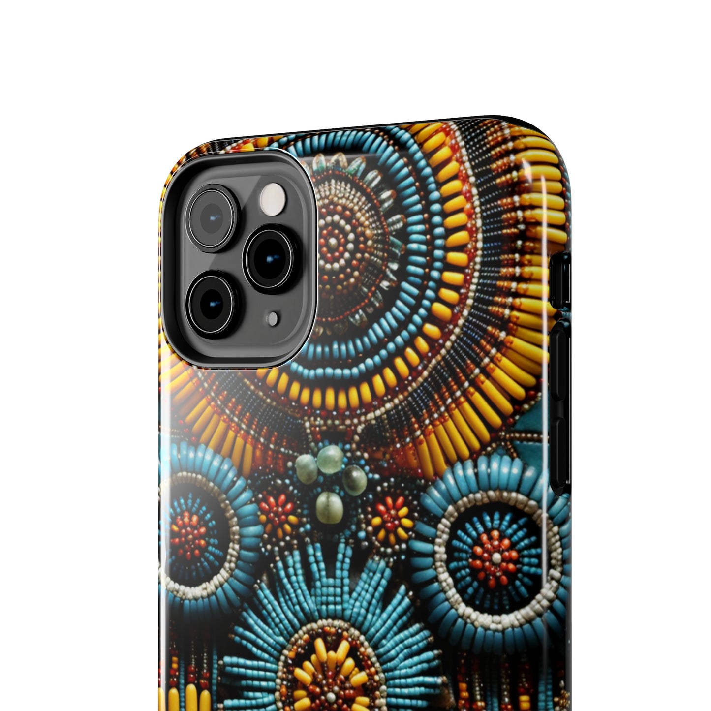 Native American Beadwork iPhone Case | Crafted Elegance with Cultural Heritage