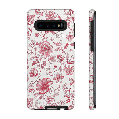 Pink Floral Wildflower Phone Case