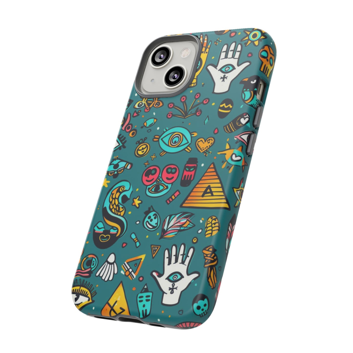 UFOs and Ancient Egypt Talisman Collage Phone Case