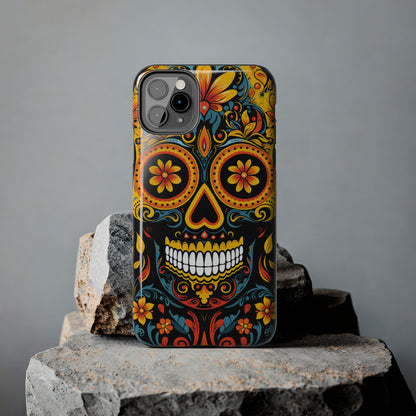 Sugar Skull iPhone Case | Dia de los Muertos Design for Apple iPhone