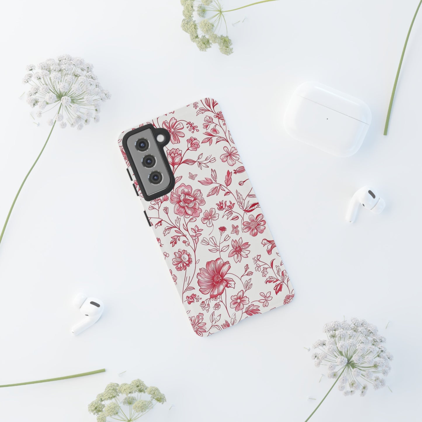 Pink Floral Wildflower Phone Case