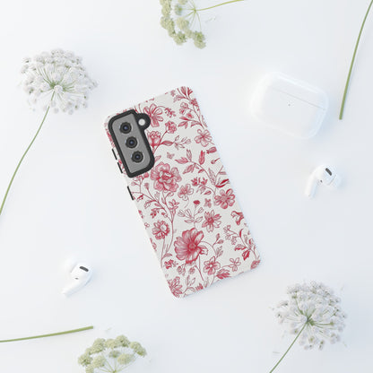 Pink Floral Wildflower Phone Case