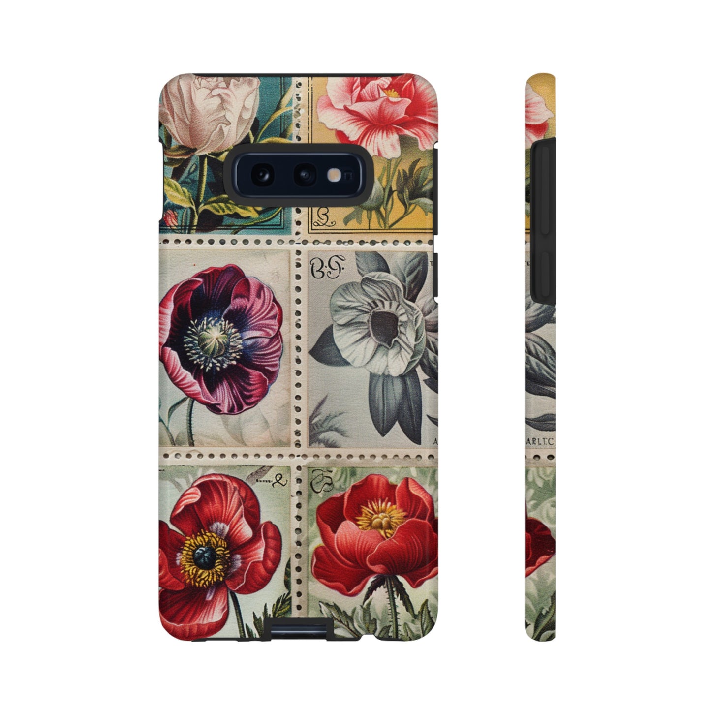 Vintage Floral Stamps Phone Case