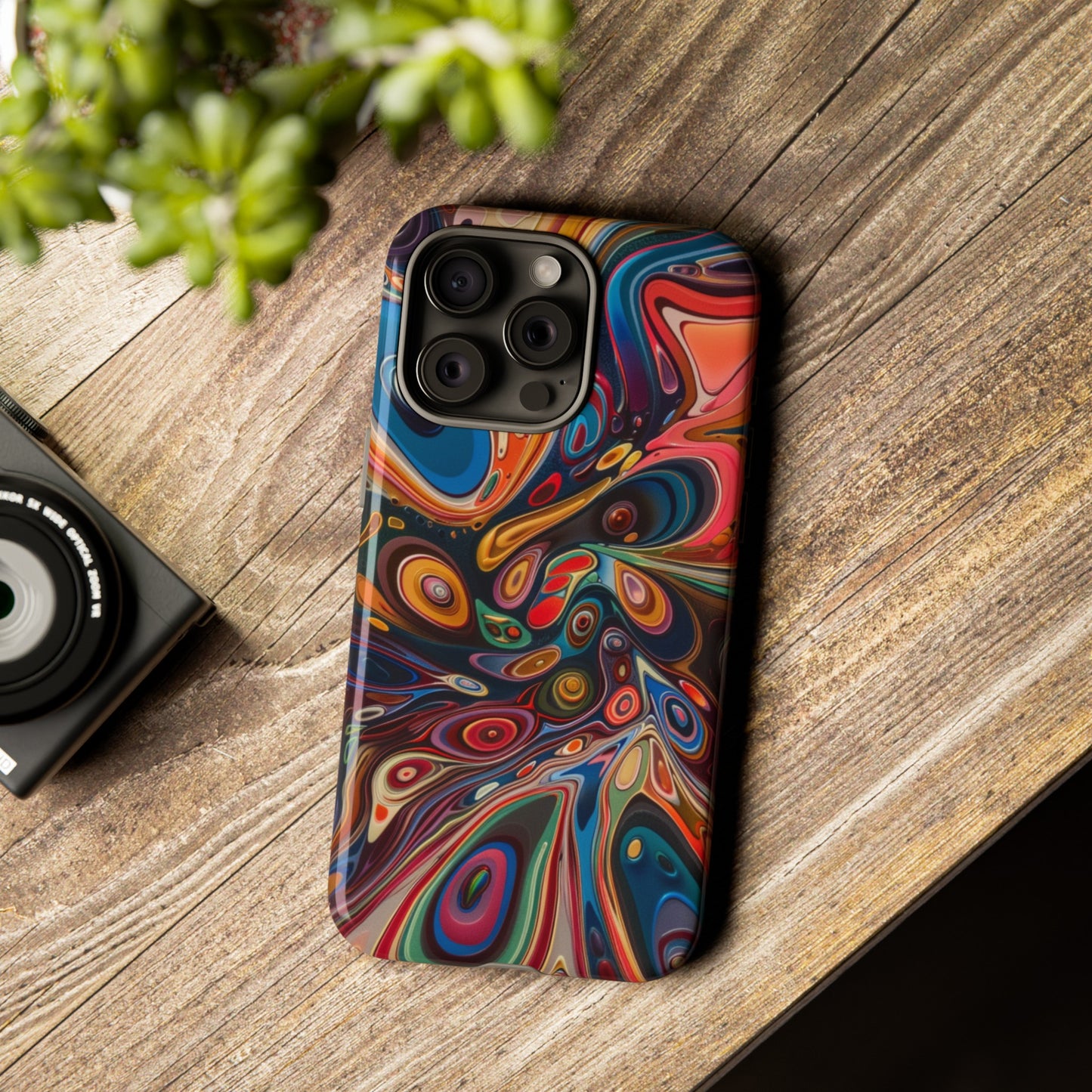 Trippy Psychedelic Color Explosion Phone Case