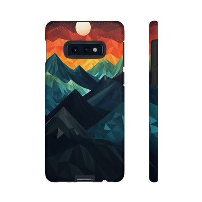 Mountain Abstract Tough Case | Embrace Nature's Beauty with a Durable Phone Case