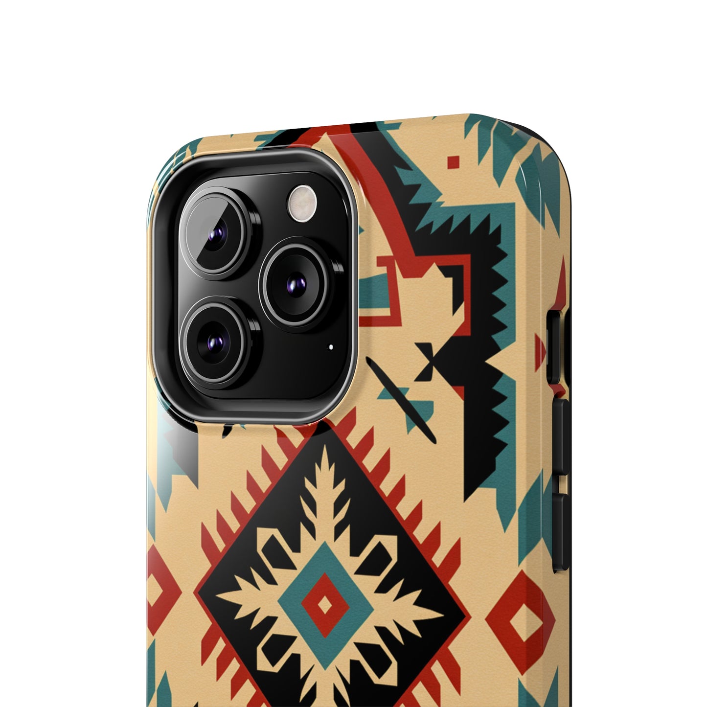 Native American Santa Fe Style Abstract iPhone Case