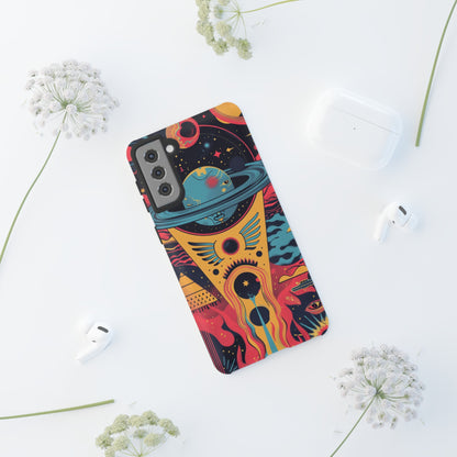 Cosmic Journey Space and Time Phone Case