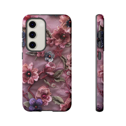 Coquette Aesthetic Floral Art Phone Case