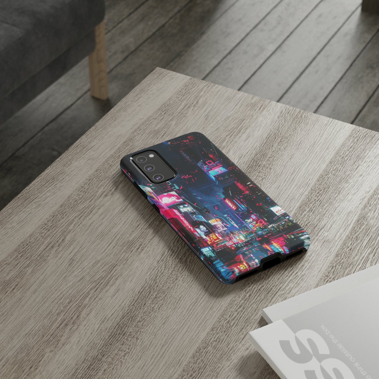 Cyberpunk Tokyo Cityscape Phone Case