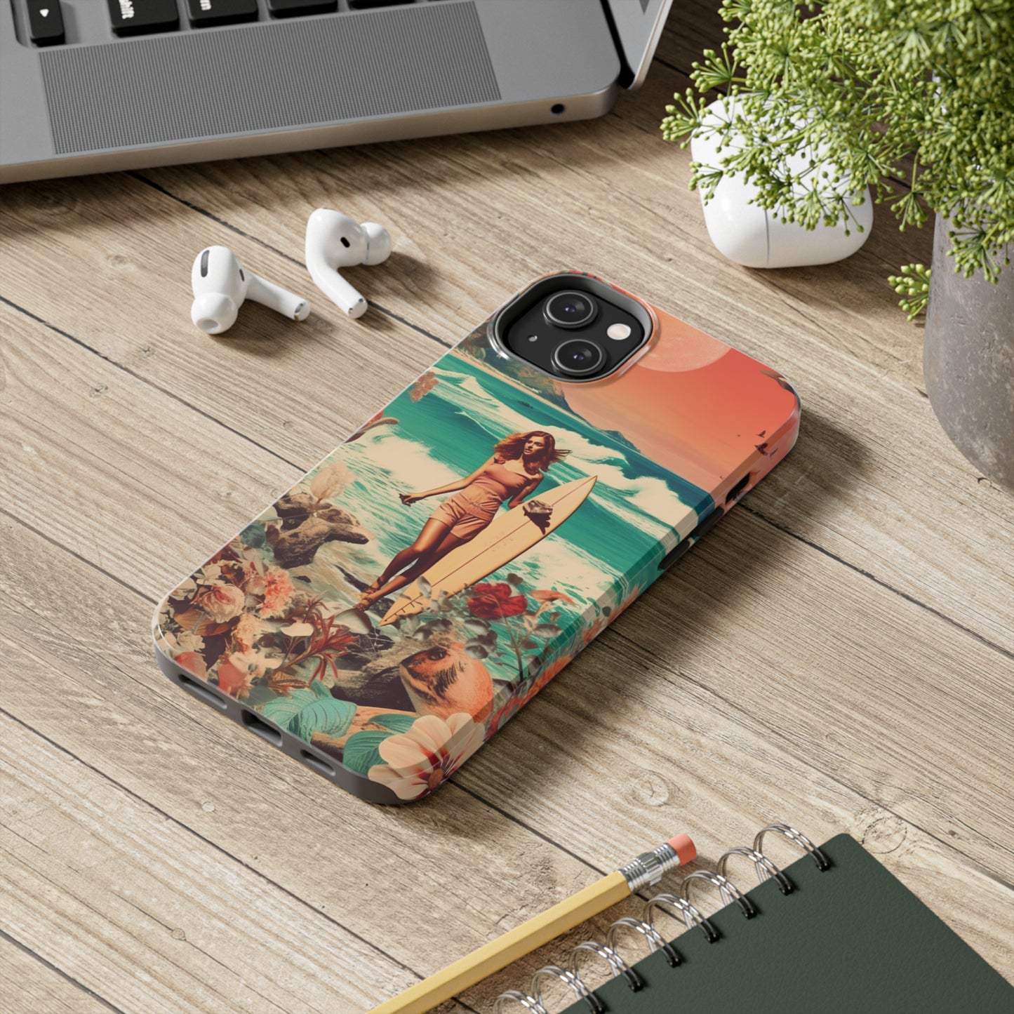 Summertime Beach Time iPhone Tough Case | Embrace the Coastal Vibe with Reliable Protection