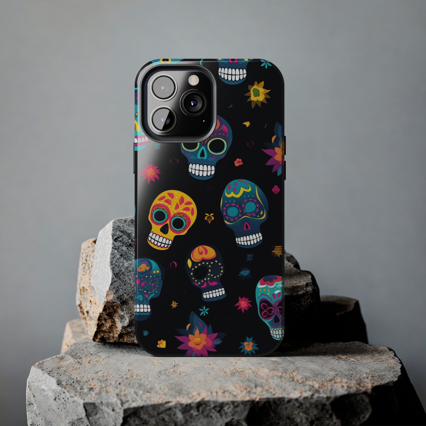 Sugar Skull iPhone Case | Day of the Dead Elegance for Apple iPhone Models