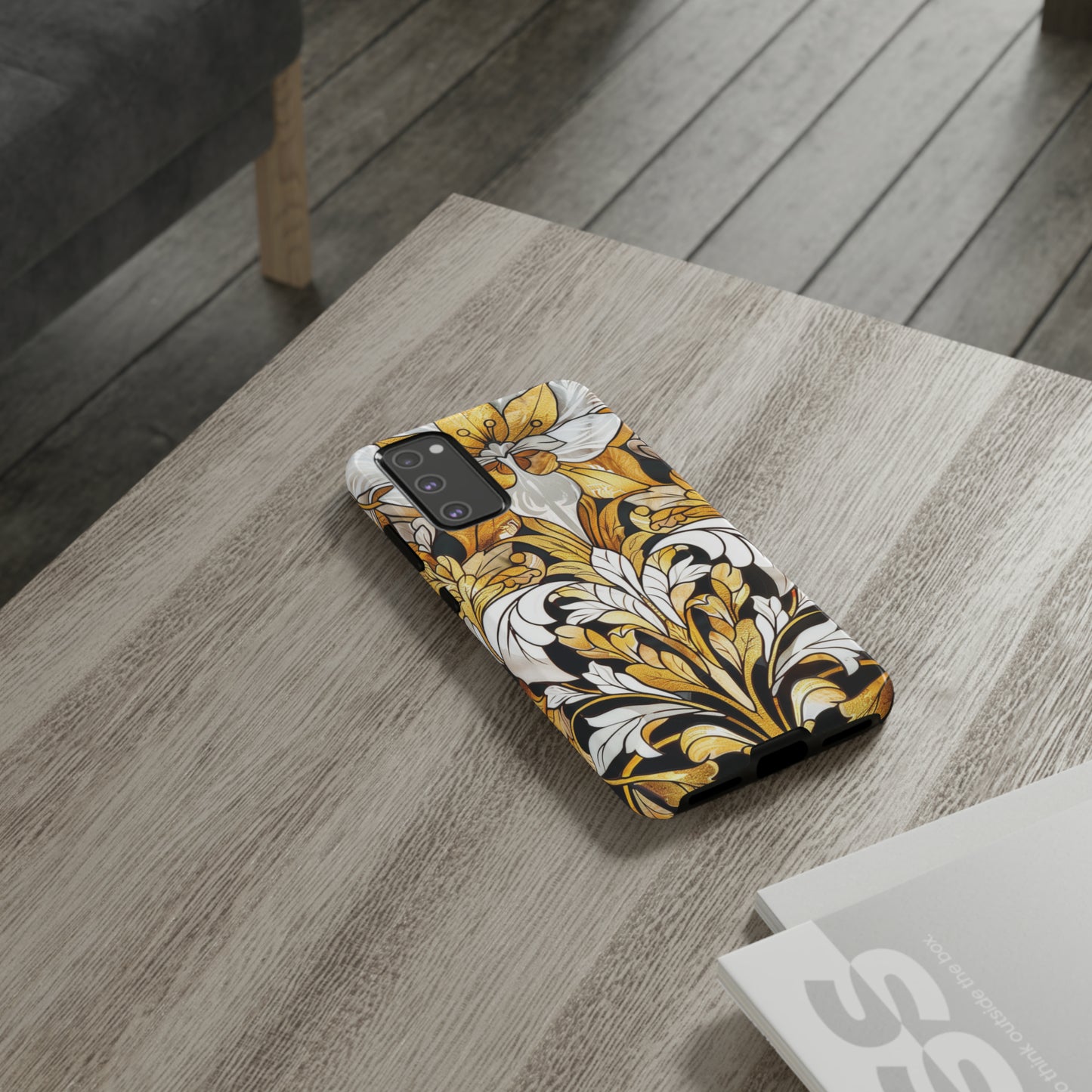 Art Deco Stained Glass floral Phone Case