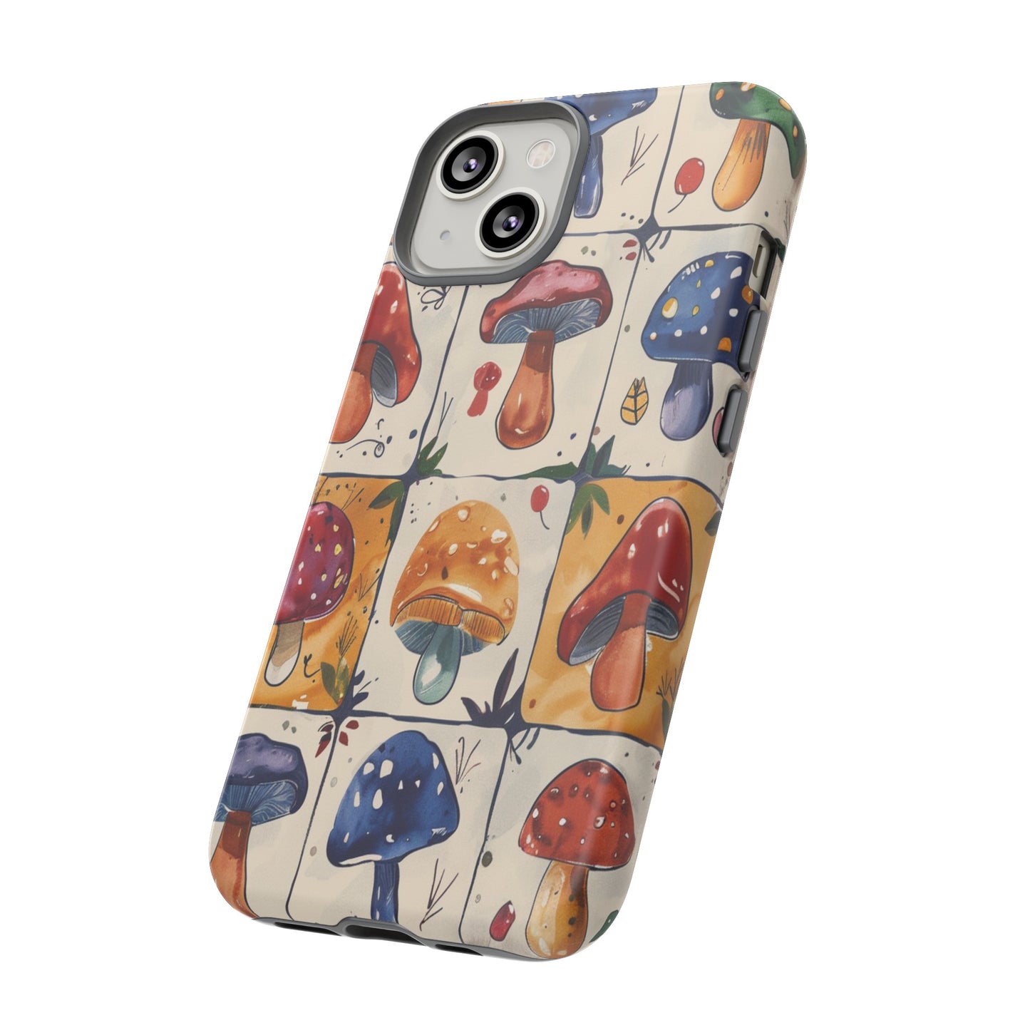 Trippy Magic Mushroom Toadstools Phone Case