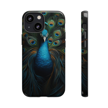 Peacock Feathers iPhone Case - A Timeless Symbol of Elegance for Google Pixel, iPhone, and Samsung Cases