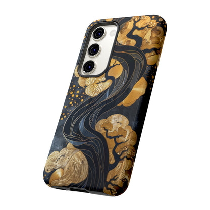 Gold and Silver Tree of Life Design Phone Case