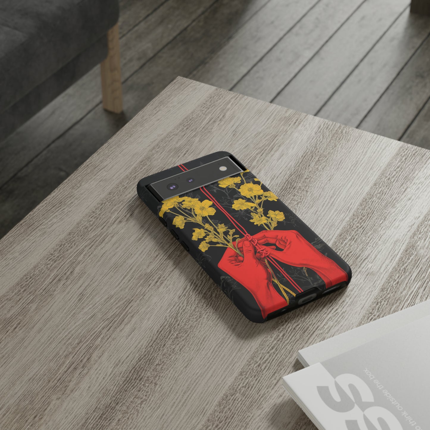 We Are All Connected Floral Phone Case