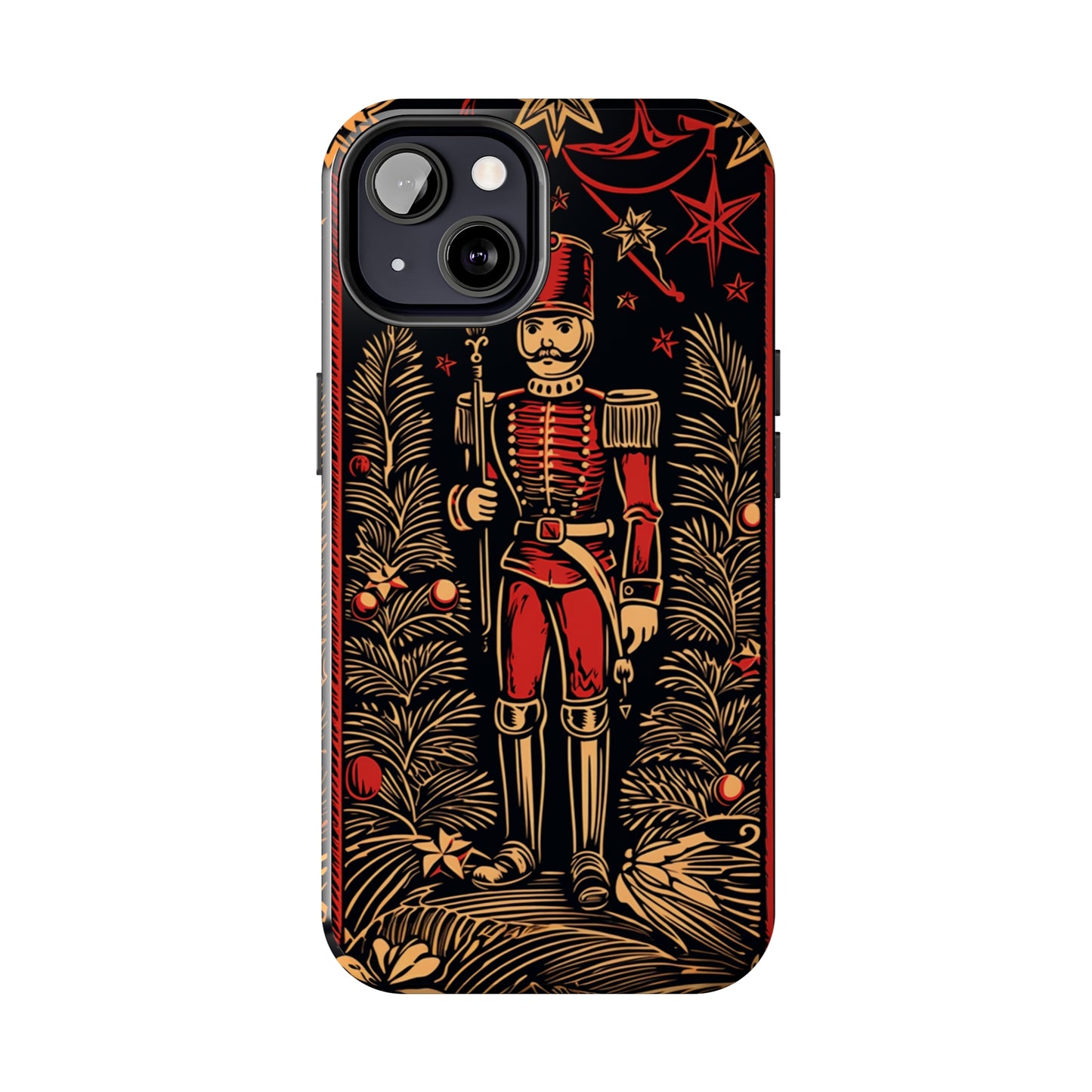 Guardian of Yuletides Past: Vintage Christmas Toy Soldier | Tough iPhone Case